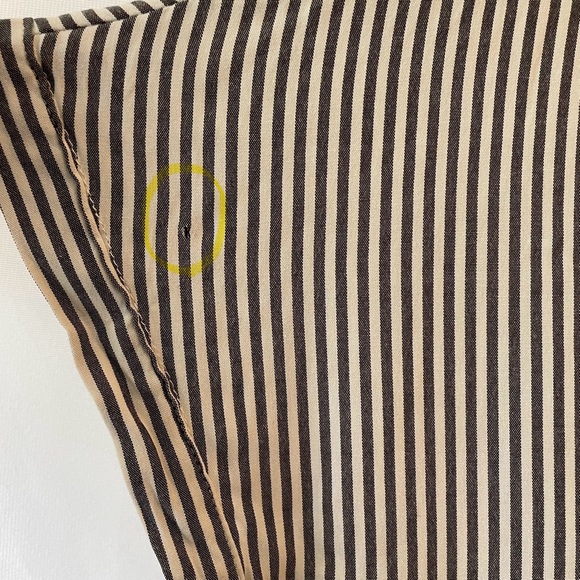 Carly Jean Los Angeles CJLA Grey Striped Brighton Jumpsuit Small - Picture 15 of 15